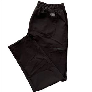FIGS Yola skinny scrub pants (size x-small-PETITE) black